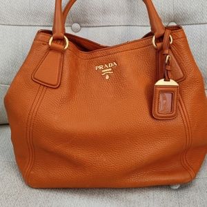 Prada Burnt Orange Shoulder Bag